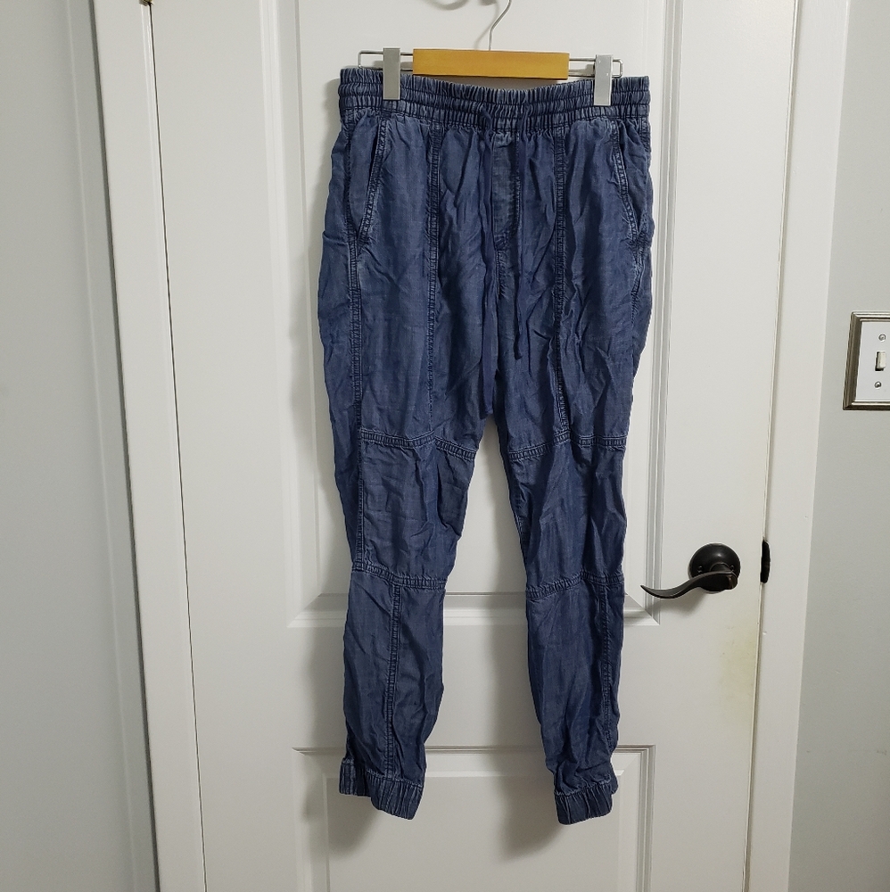 GAP Blue Seamed Joggers Pants